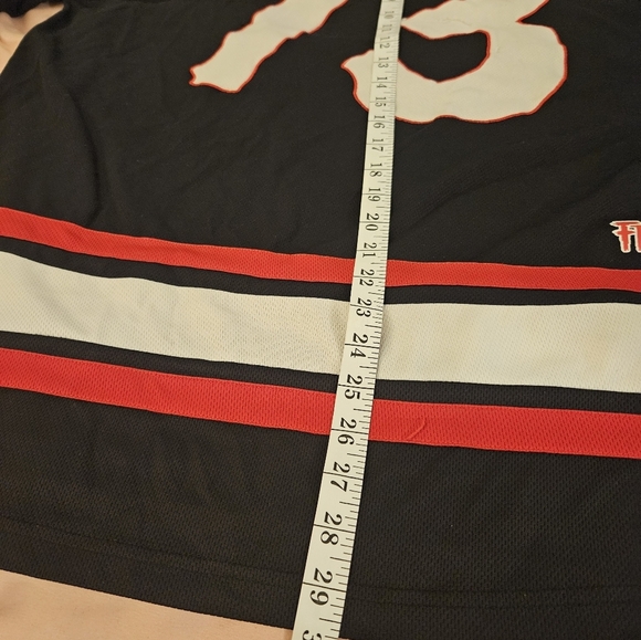 Friday The 13th Hockey Jersey Mens XL Black Horror Jason Voorhees #13 Halloween - Picture 8 of 8